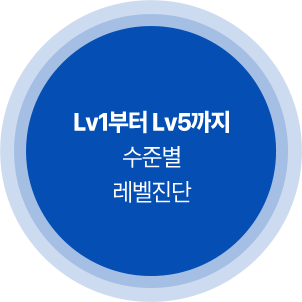 Lv1ºÎÅÍ Lv5±îÁö ¼öÁغ° ·¹º§Áø´Ü